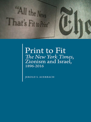 cover image of Print to Fit